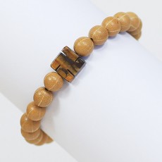 정읍보리수 팔찌염주(합장주) 호안석 만자